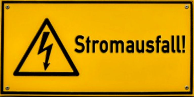 Stromausfall – Mittwoch, 13.11.2024, 16.30 Uhr