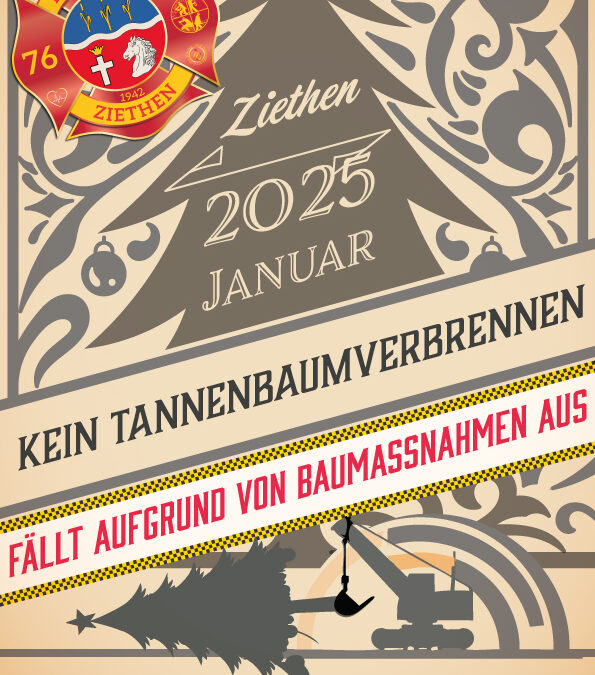 Tannenbaumverbrennen 2025