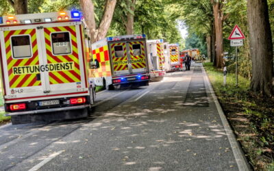 Einsatz Bundesstraße 208 – Verkehrsunfall TH AUST R5 – Donnerstag, 14. August 2025, 12.34 Uhr