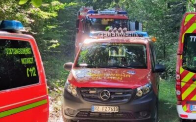 Einsatz Technische Hilfe – Unfall im Wald, Freitag, 12. September 2025, 18.29 Uhr