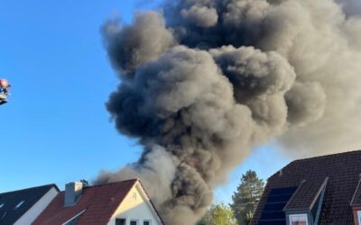 FEU 3 – Feuer 3. Alarmstufe, Wohnhausbrand – Donnerstag, 08.05.2026, 19.18 Uhr