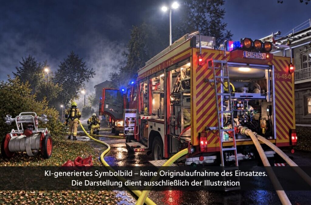 Einsatz FEU4 [Feuer 4. Alarmstufe] – Großbrand in einem Silogebäude in Ratzeburg – Freitag, 23.10.2026, 20.37 Uhr